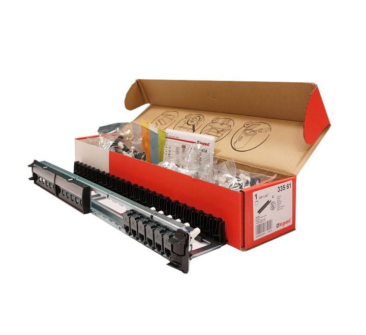 پچ پنل 24 پورت لگراند CAT6 UTP وارداتی