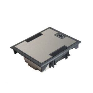 باکس کف خواب لگراند توکار 12 ماژول درب استیل 89620